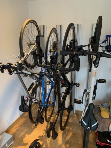 thumbnail interactive-video image 1 of PARKIS Bike Rack Lift - Automatic Vertical Bike Parking, Saves 40% Space 1 of 3